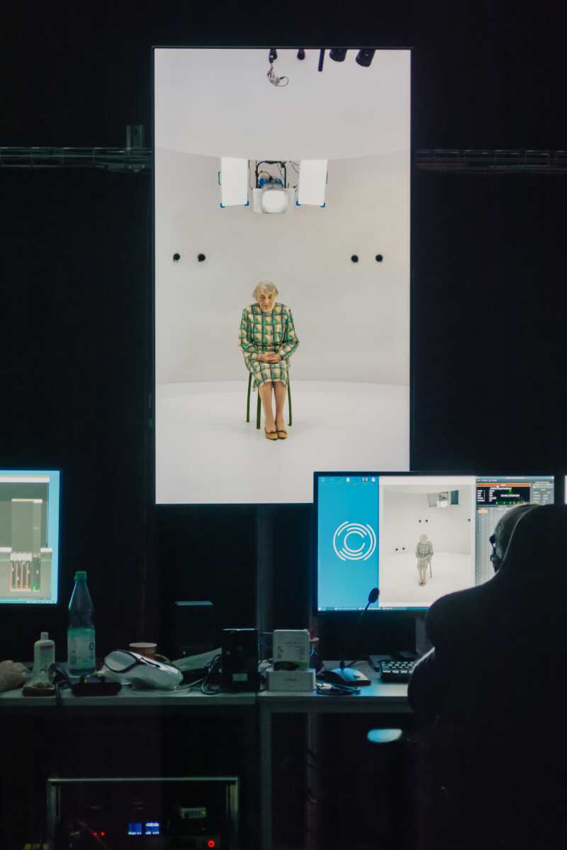 Margot Friedländer at Volucap Studio in Babelsberg